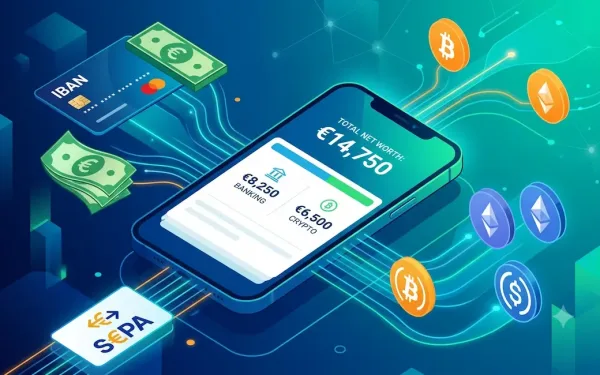 All-In-One Fintech App Combining Euro Banking And A Crypto Wallet In One Platform