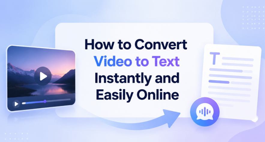 How To Convert Video To Text Instantly And Easily Online 1 Convert Video To Text Instantly And Easily Online