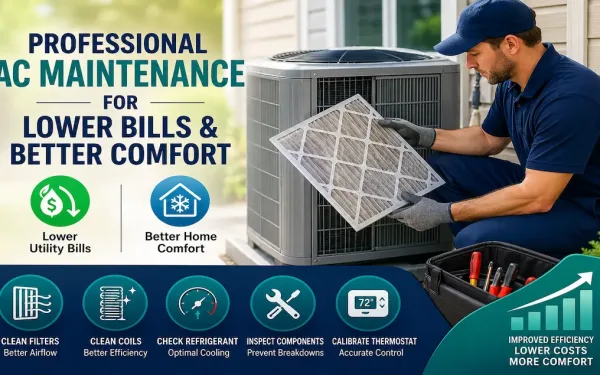 Connection Between Professional Ac Maintenance And Lower Utility Bills