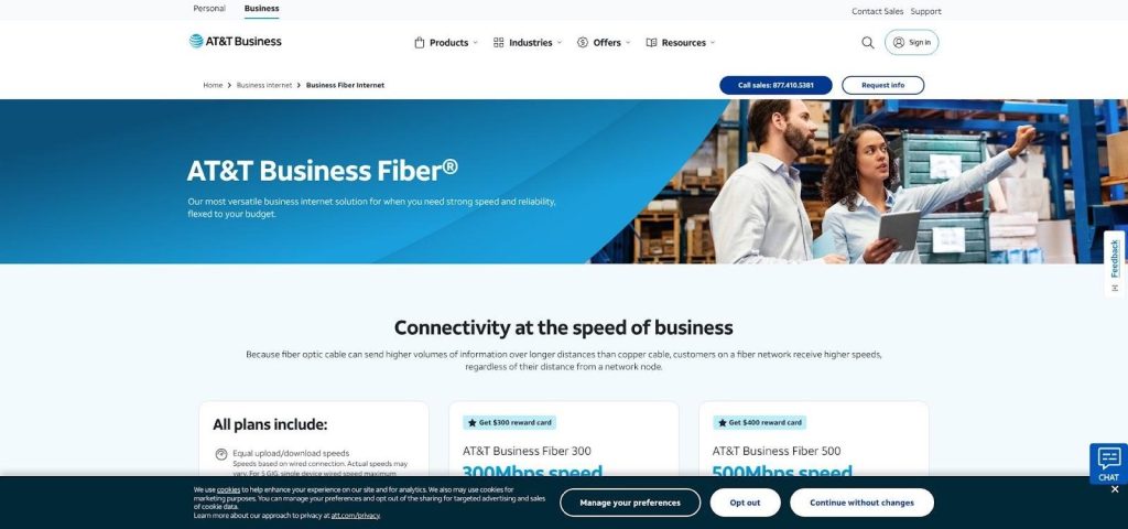 5 Best And Cheapest Business Internet Providers In Huntsville Alabama 2 At&Amp;T Fiber 300