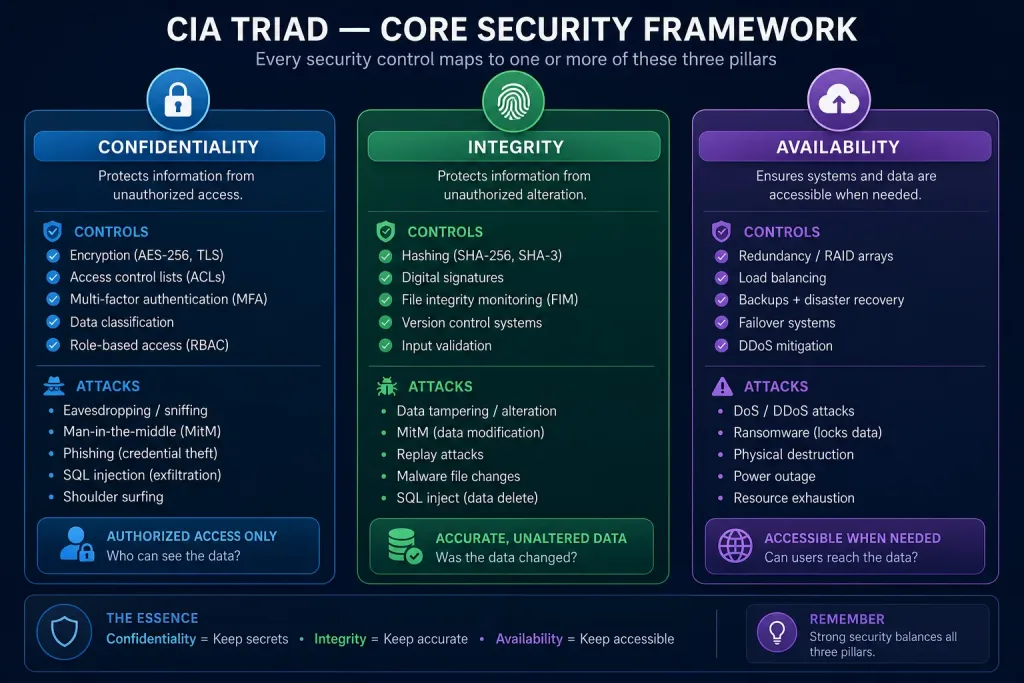 General Security Concepts: Complete Security+ Sy0-701 Domain 1 Study Guide 2 Cia Triad Diagram 1 General Security Concepts: Complete Security+ Sy0-701 Domain 1 Study Guide