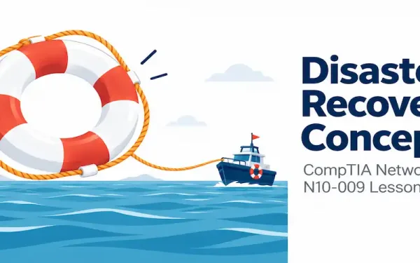 Illustration Of A Life Preserver Connected By Rope To A Boat, Representing A Prepared Safety Plan