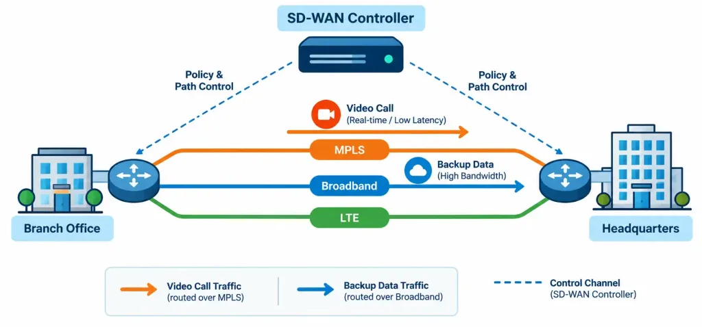 Lesson 1.8.2 — Sdn, Sd-Wan &Amp; Vxlan 3 Diagram Comparing Globally Routable And Link-Local Ipv6 Address Scope
