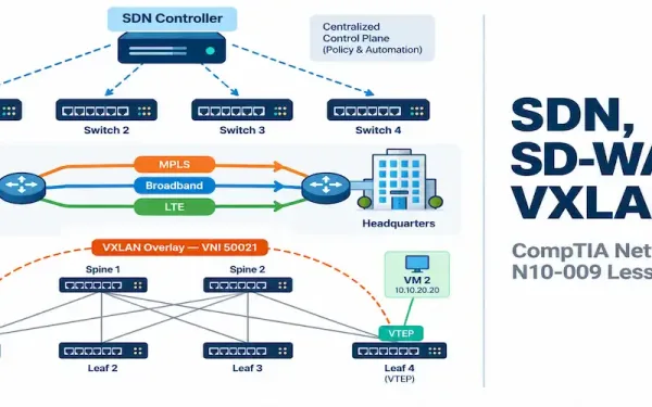 Illustration Of Ipv6 Addressing And Transition Mechanisms Alongside The Network+ N10-009 Lesson 1.8.1 Title Card