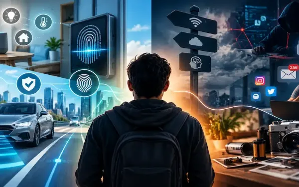Modern Technology Balancing Smart Automation, Digital Security, Cyber Risks, And Digital Fatigue