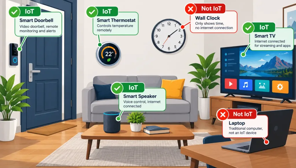 Lesson 2.1 — Common Computing Devices And Their Purposes 6 Spotting Iot Devices In A Living Room Lesson 2.1 — Common Computing Devices And Their Purposes