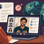 Top 10 Companies For Hiring Senior Software Engineers 20 Recruiter Conducting A Remote Interview With A Senior Software Engineer While Evaluating Developers From Around The World