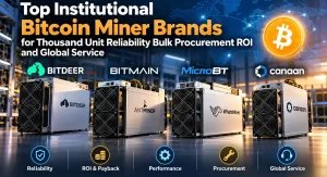 Bitcoin Miner Brands Compared: Reliability, Roi, And Global Support 5 Institutional Bitcoin Mining Hardware Comparison Featuring Bitdeer, Bitmain Antminer, Microbt Whatsminer, And Canaan Avalon Miners.