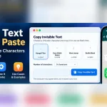 Invisible Text Copy And Paste: Blank Text, Characters &Amp; Unicode Guide 9 Invisible Text Copy And Paste Guide Showing Blank Text, Unicode Characters, And An Online Copy Tool