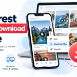 Pinterest Video Download: Safe Ways To Save Videos In 2026 9 Pinterest Video Download Guide Showing Video Pins On Mobile And Desktop With A Download Option.