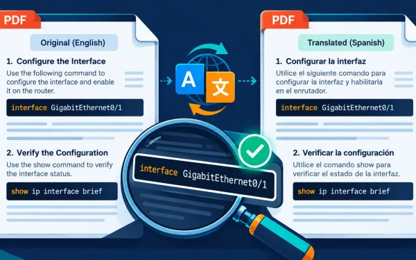 Technical Document Translation How Pdftranslator.org Supports Multilingual Technical Document Workflows